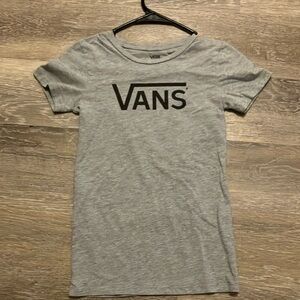 Vans Gray Logo T-Shirt